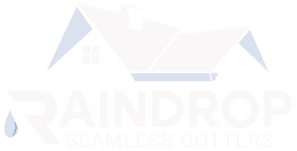 Raindrop Seamless Gutters Logo
